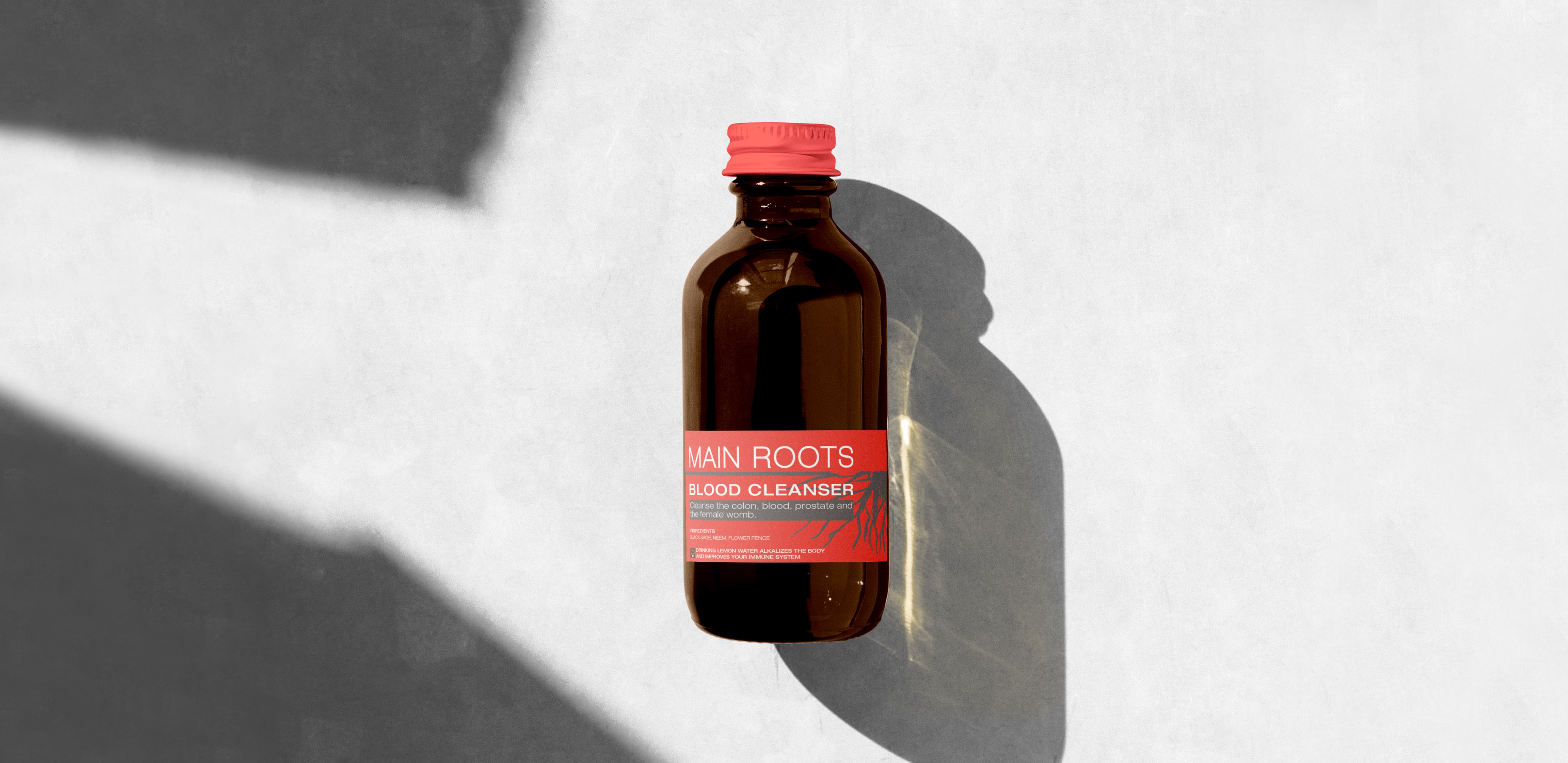 MAIN ROOTS BLOOD CLEANSER BRANDING